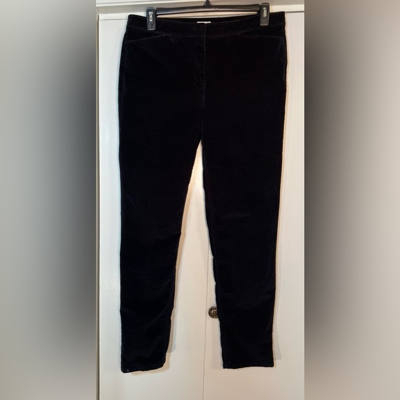J.Jill Corduroy Pants Women’s Size 14 Tall Black Cotton Blend - Picture 7 of 8